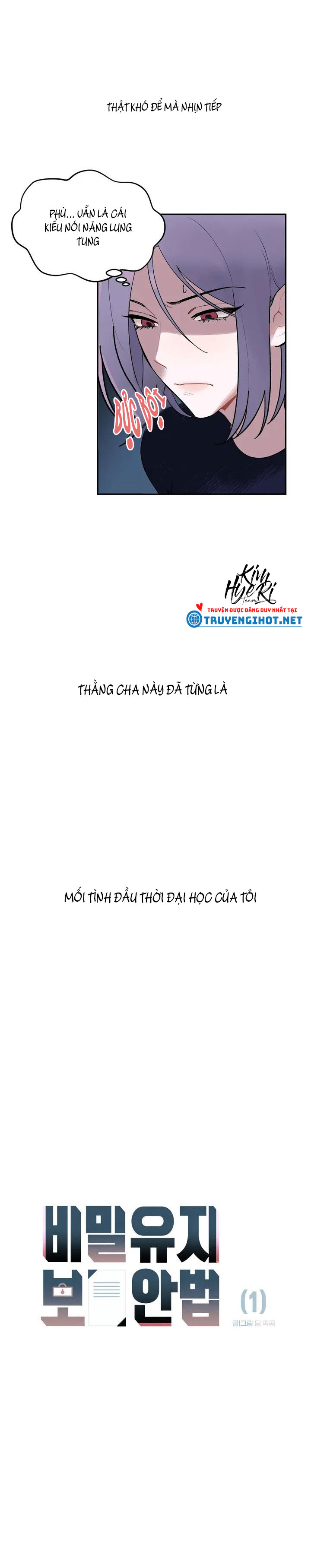 cách duy trì bí mật chapter 1.1 3