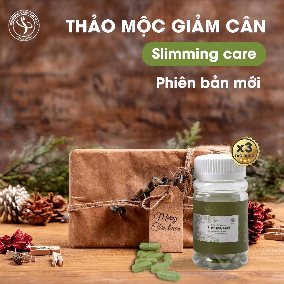 Thảo mộc cải thiện cân nặng Slimming Care hộp 30 viên - giúp lấy lại vóc dáng thon gọn