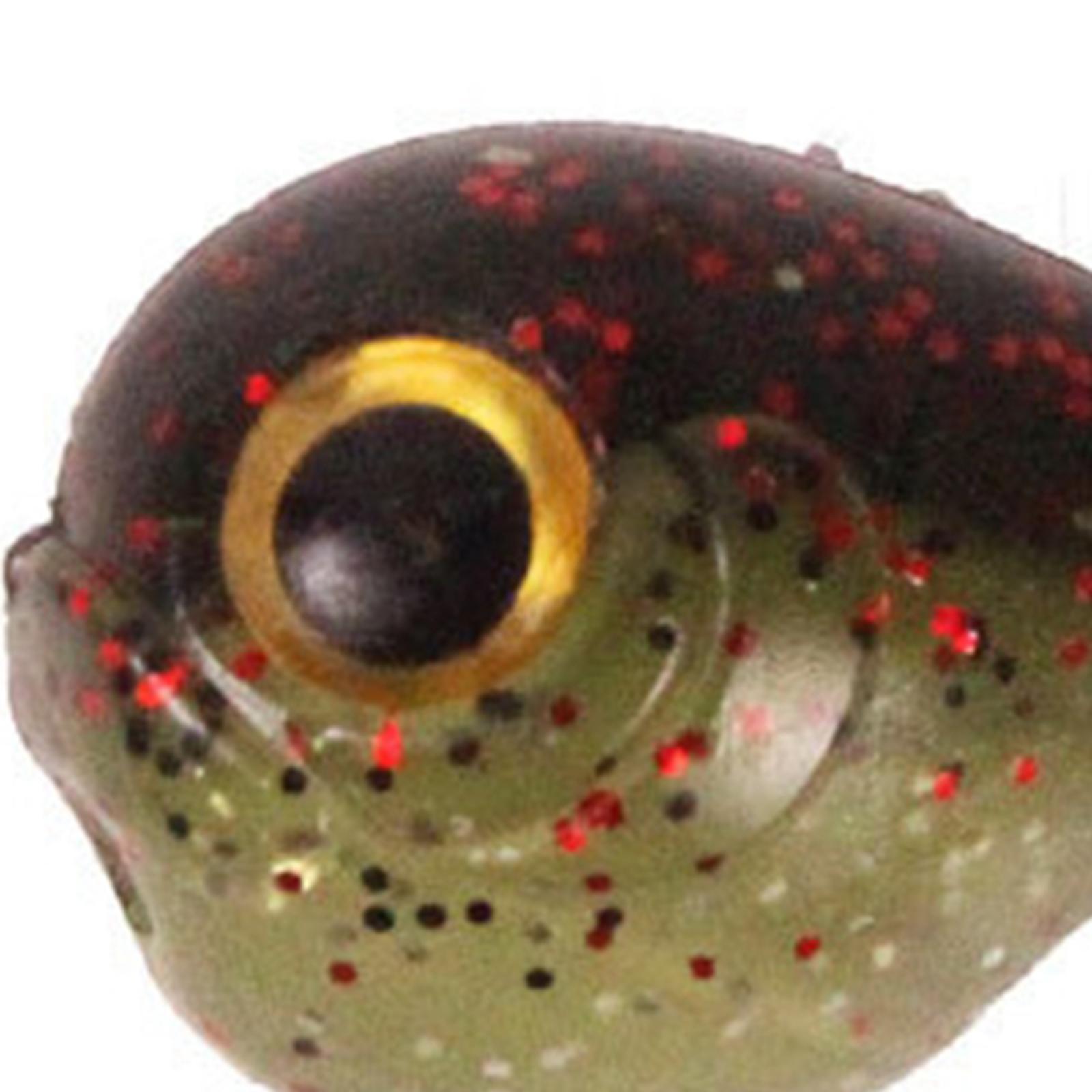 Bionic Fishing Lures T-Tail Bait Crankbait 6 Pieces for Sea Fishing Fishing Tackle