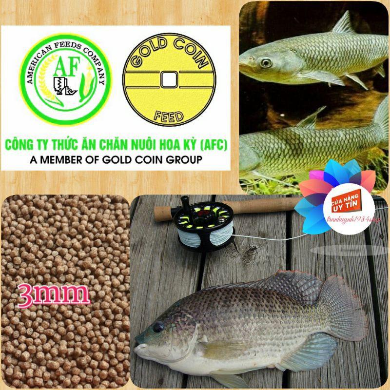 1KG Cám cá vàng, cá Koi AF CA01 tăng size nhanh lên màu mạnh