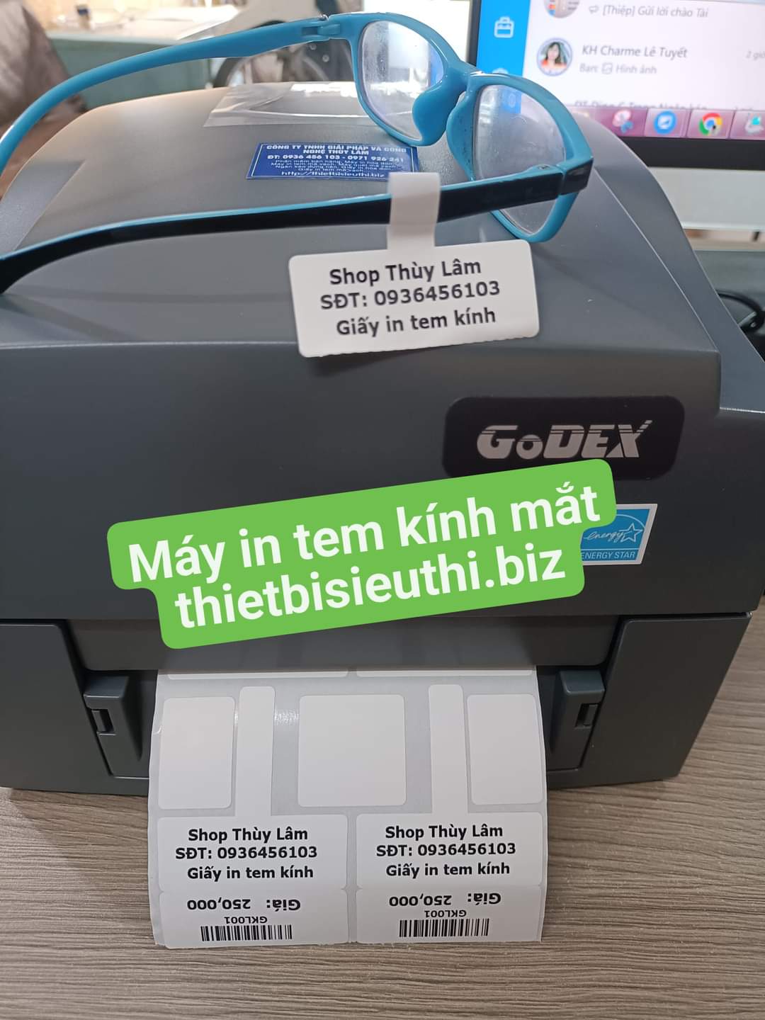 Máy in tem mã vạch Godex G500 - Hàng nhập khẩu