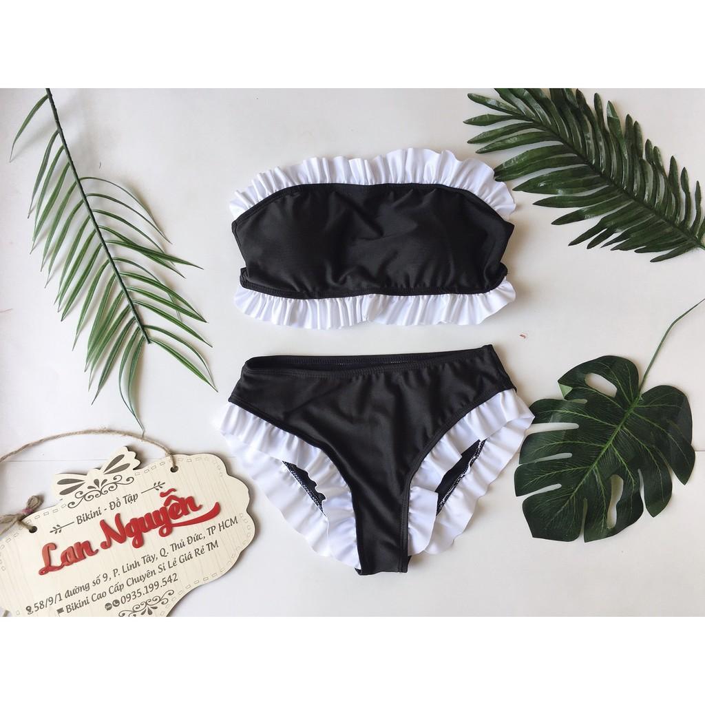 Bikini, Đồ Bơi Đi Biển Hai Mảnh Cúp Ngực Bánh Bèo Quần Tam Giác Secxy ODERI HM-086