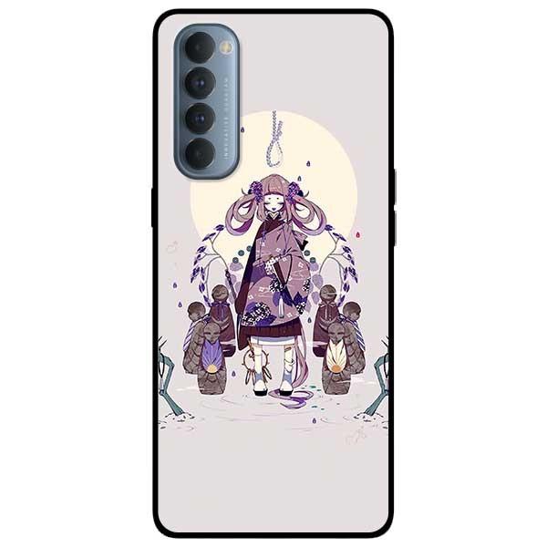 Ốp lưng dành cho Oppo Reno 3 / A91 - Reno 3 Pro - Reno 4 - Reno 4 Pro mẫu Ma Nữ