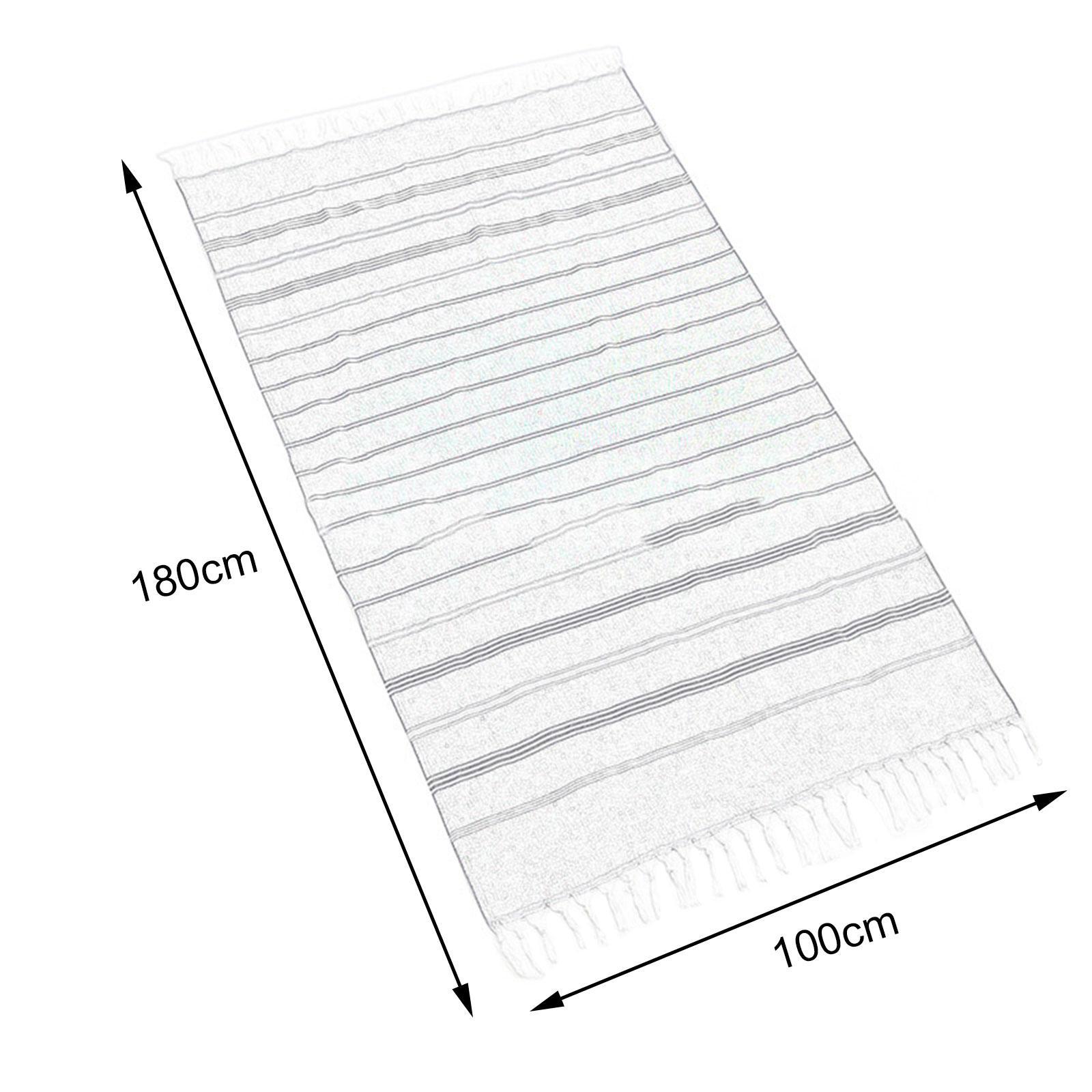 Beach Towel 39x70inch Multifunctional Turkish Beach Towel Blanket for Gym