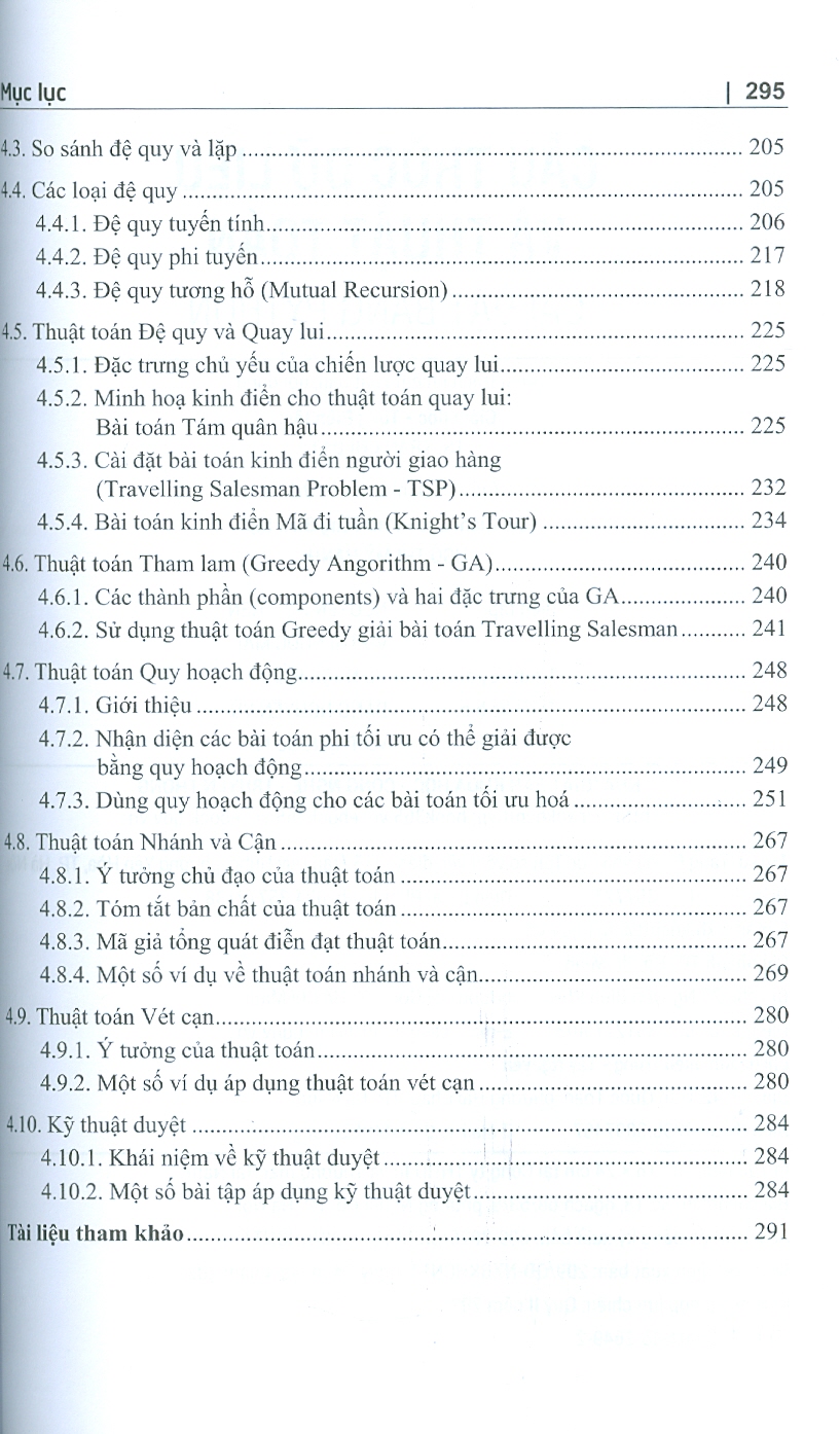 Cấu Trúc Dữ Liệu Và Thuật Toán Cài Đặt Bằng Python