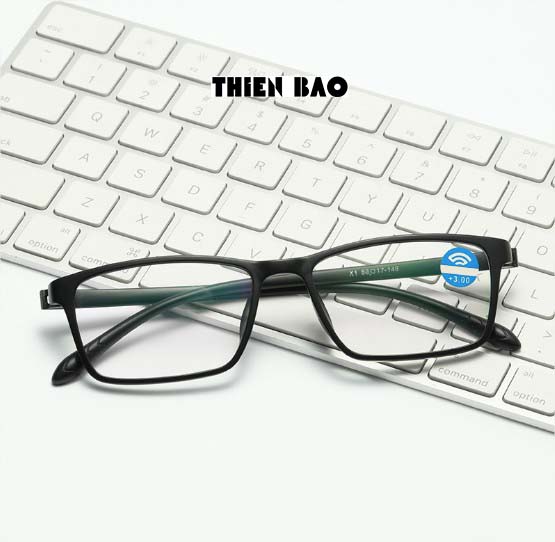 Kính lão thị, viễn thị trung niên thể thao đọc sách KV201 hàng đẹp Nam nữ chống ánh sáng xanh, ANTIBLUE hàng đẹp Nhật bản loại I