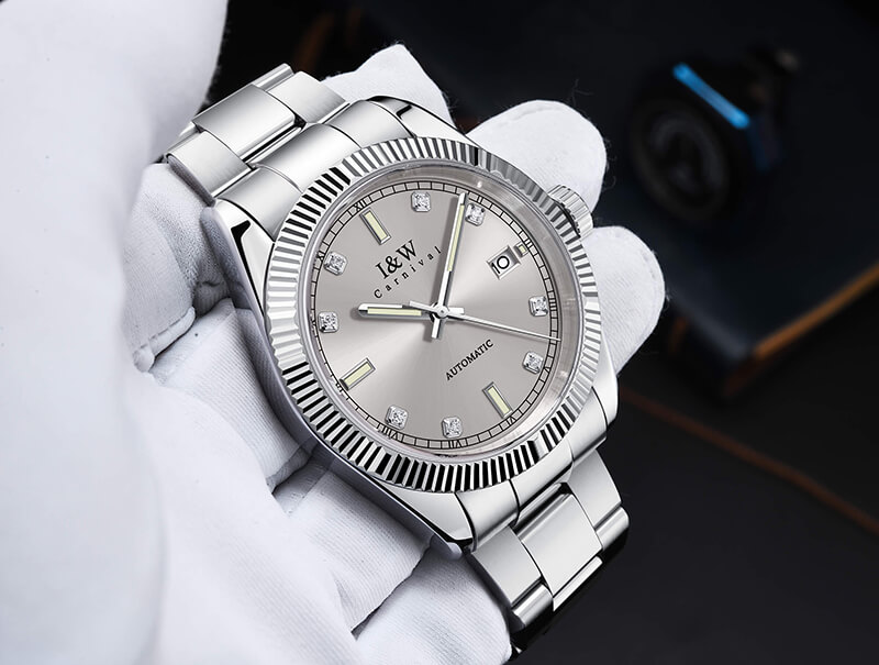 Đồng hồ nam chính hãng IW CARNIVAL IW786G-4,,kính sapphire,chống xước,chống nước 30m,Bh 24 tháng,máy cơ (automatic)