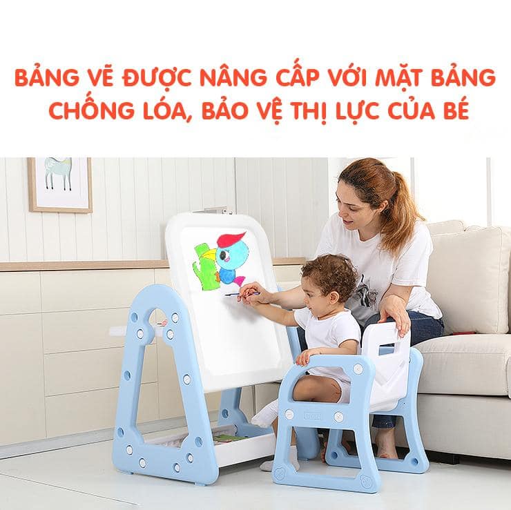 BÀN HỌC BẢNG VẼ 2IN1 NHỰA NGUYÊN SINH HOLLA