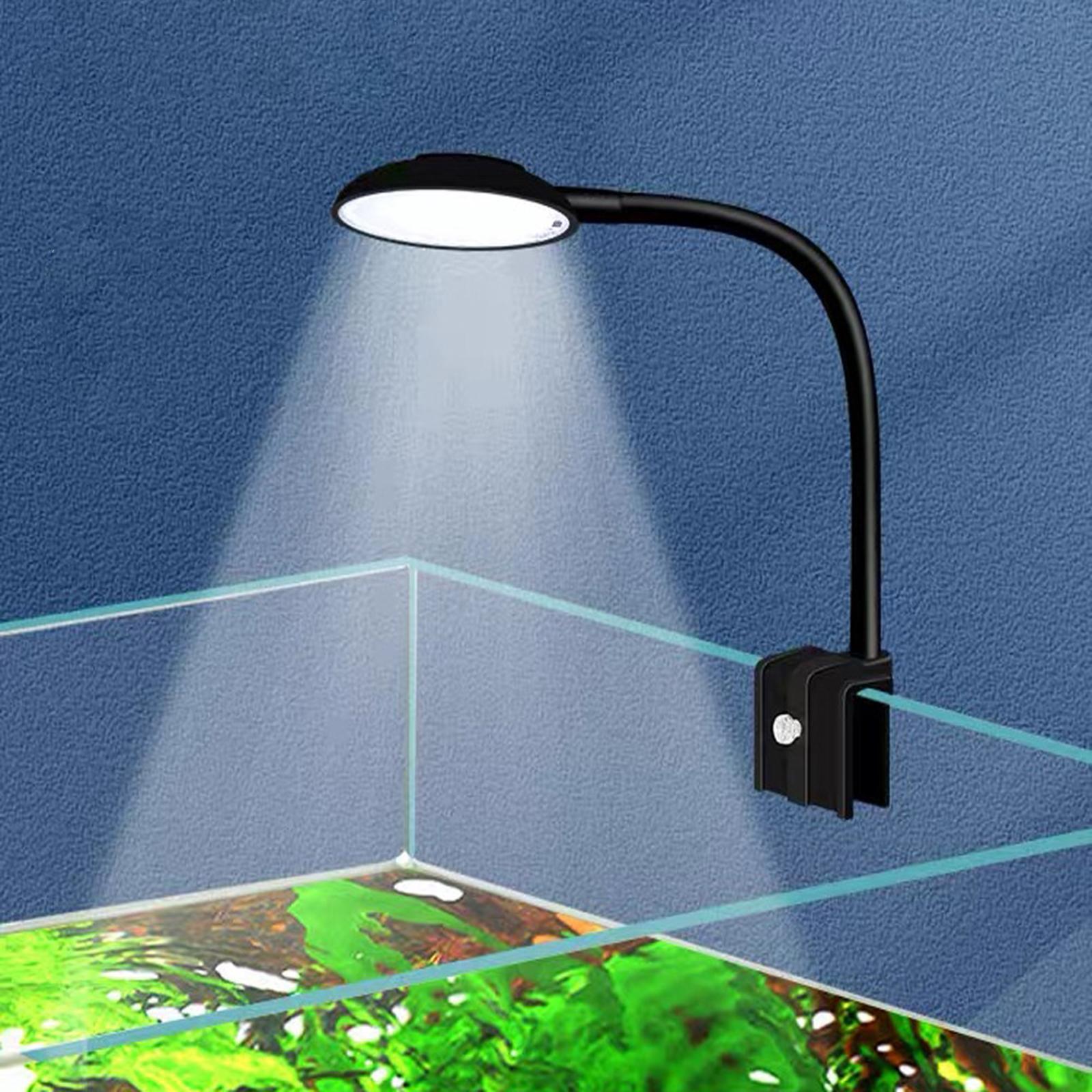 Mini Aquarium Light Clip 4W for Small Fish Tank Planted Tank Freshwater Tank