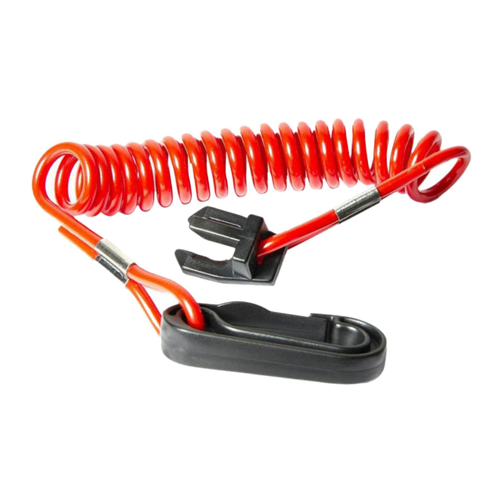 Safety Kill Stop Switch Lanyard, Kill Switch Marine Fit for for Evinrude Assy Assembly