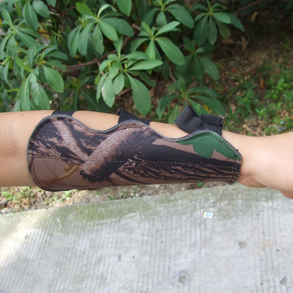 Camo Hunting Archery Arm Guard Safe Protection