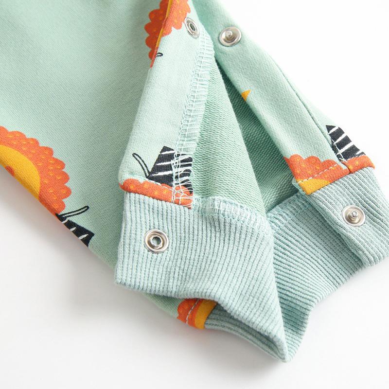 MILANCEl 2021 Cho Bé Quần Áo Mùa Xuân Mới Tập Đi Bé Gái Rompers Hoạt Hình Cho Bé Bộ Quần Áo Bé Trai