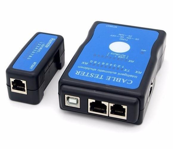 Bộ test cáp mạng RJ45,RJ11,USB đa năng M726AT + Tặng kèm Tool nhấn mạng KD-01
