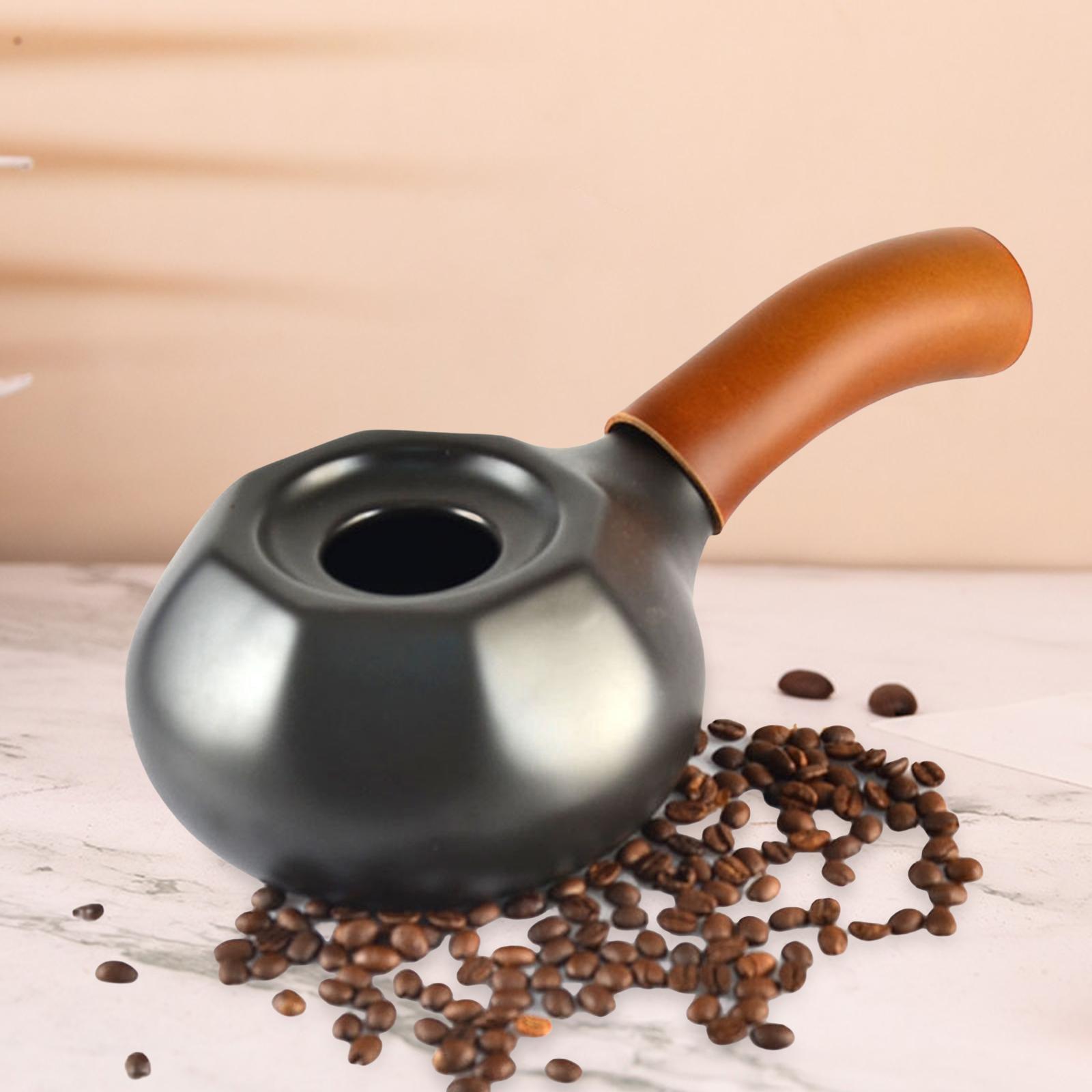 Handy Ceramic Coffee Roaster for Beginners for Coffee Beans Cereals Spices Baking Kitchen DIY