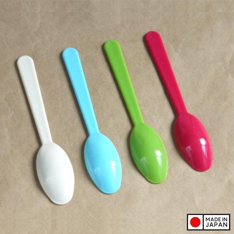 Set 08 thìa nhựa G&amp;B Yamada Brillia 142mm - Hàng Nội Địa Nhật Bản