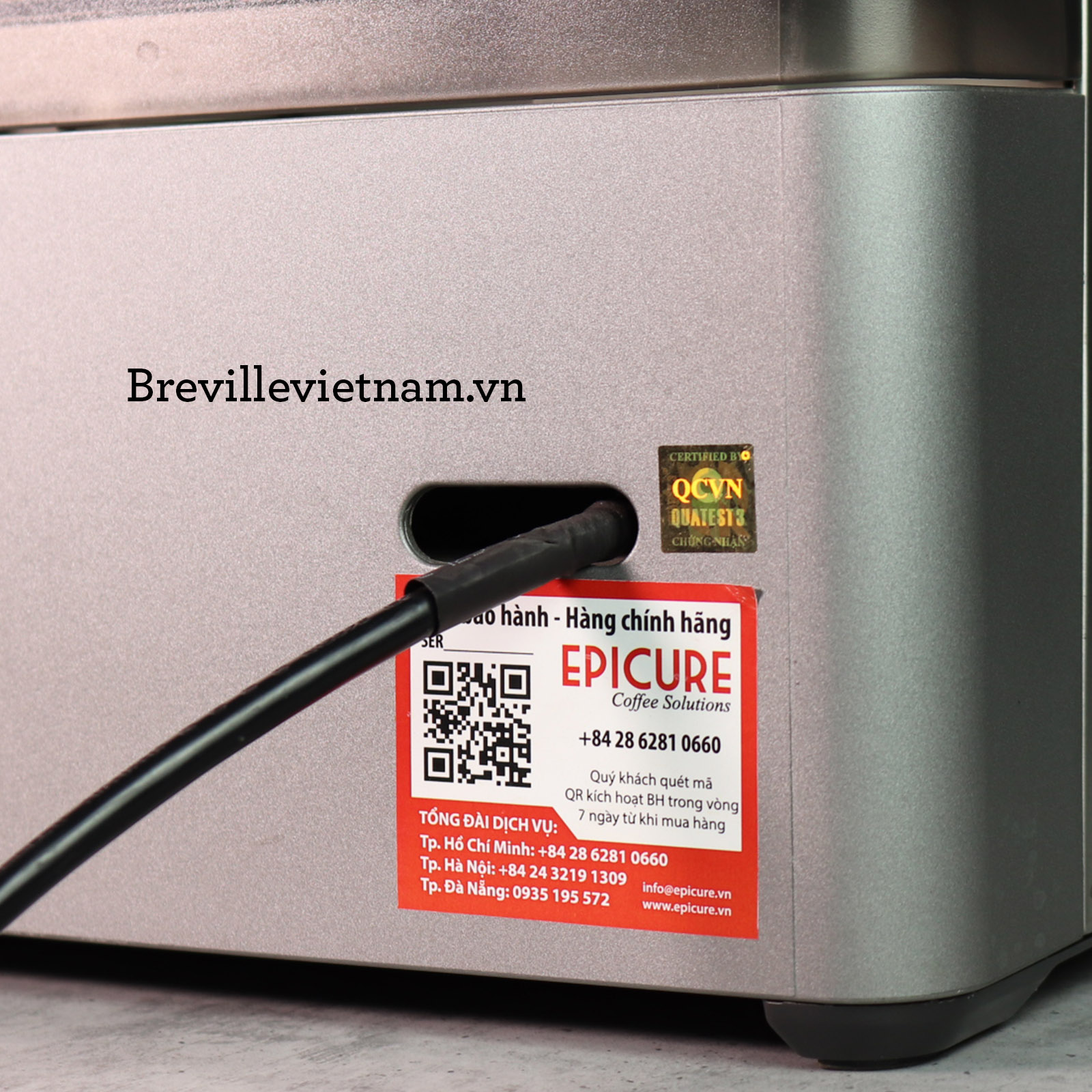 Máy pha cà phê Breville 870 The Barista Express - Hàng chính hãng