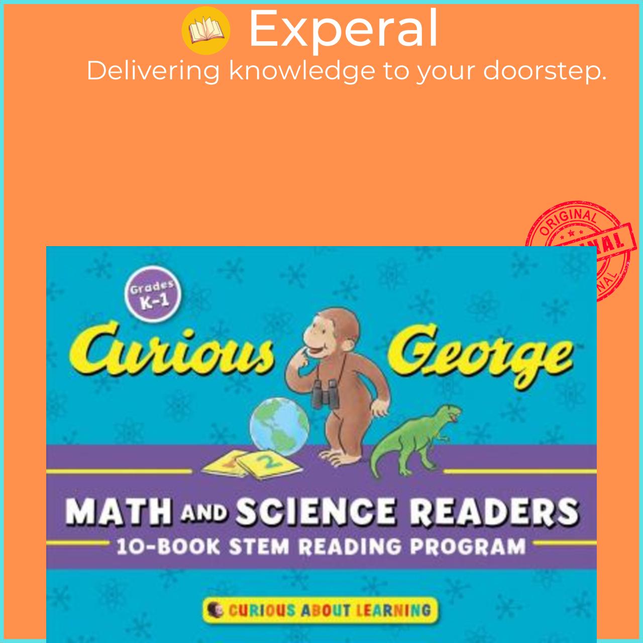 Sách - Curious George Math and Science Readers : 10 Book STEM Reading Program by H. A. Rey