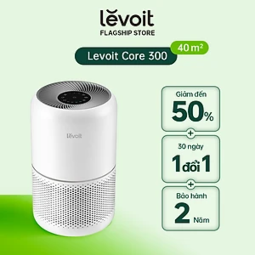 Máy Lọc Không Khí Levoit Core 300 40m2 | Bộ Lọc HEPA H13 Lọc Bụi Mịn | - Hàng Chính Hãng