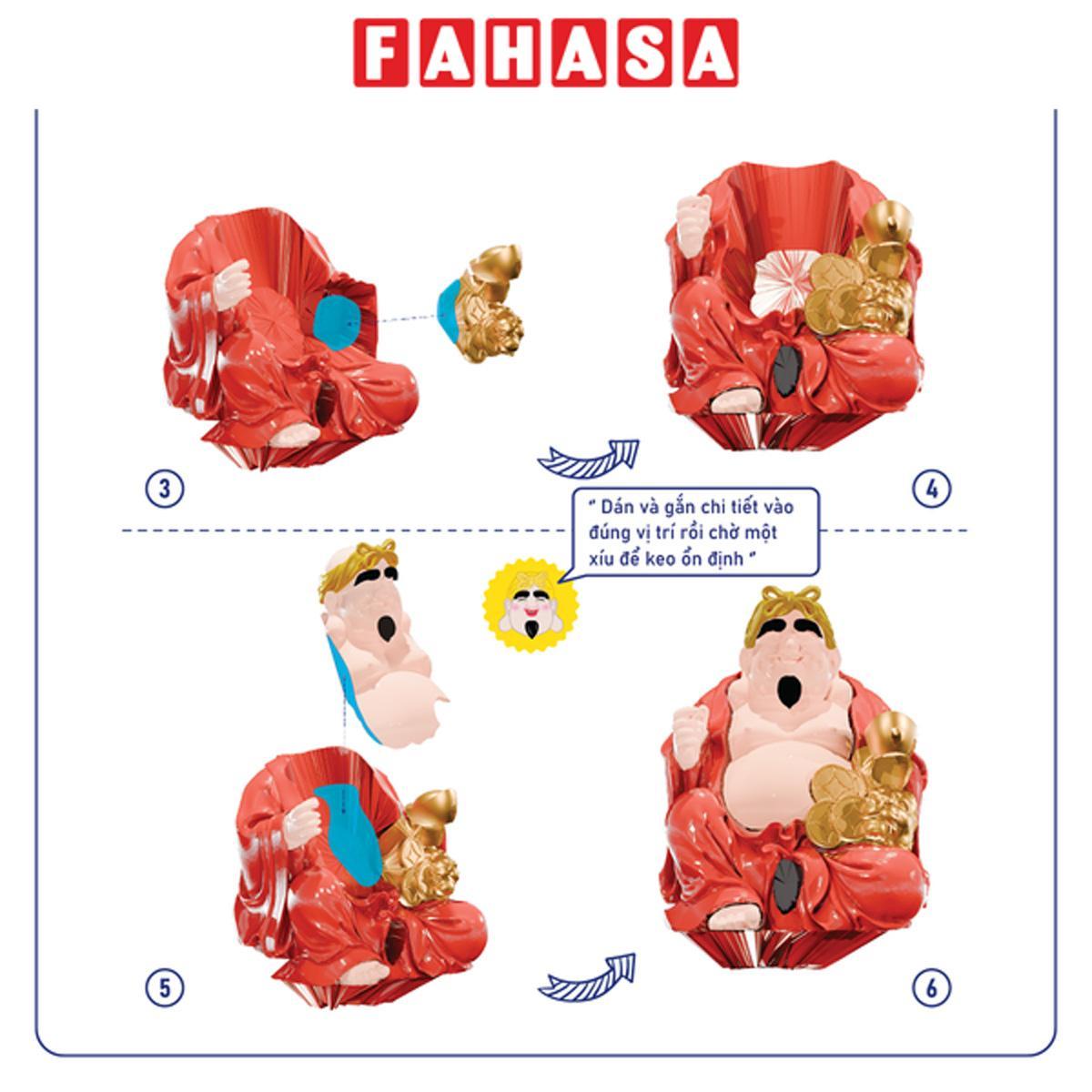 Mô Hình DIY - Bàn Thờ Thần Tài Thổ Địa - Song Long Chầu Nguyệt - Manihum BTN-01