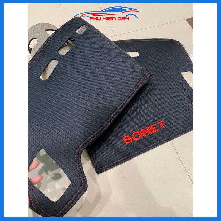 Thảm taplo xe ô tô Sonet 2021-2022-2023 chống nắng nóng làm mát xe mở rộng tầm nhìn