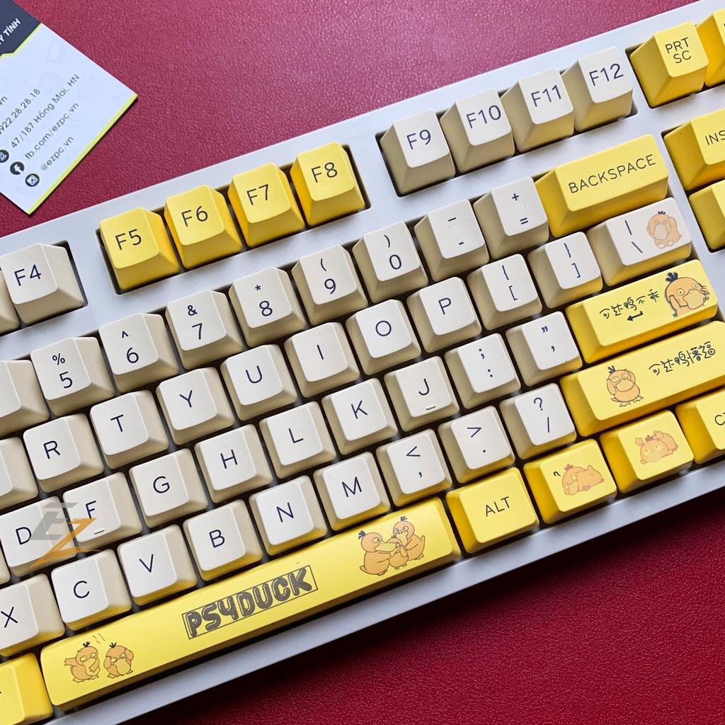 Keycap Cho Bàn Phím Cơ PSYDUCK OEM PBT 131 Phím | Gearbros