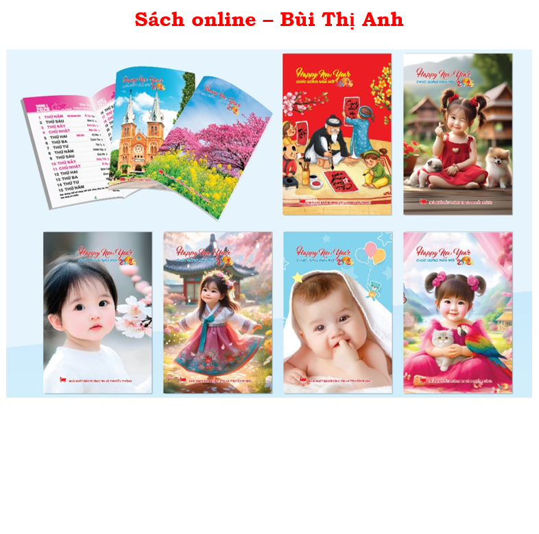 Combo 10 cuốn lịch bỏ túi Bính Ngọ 2026 - Nhiều mẫu giao ngẫu nhiên