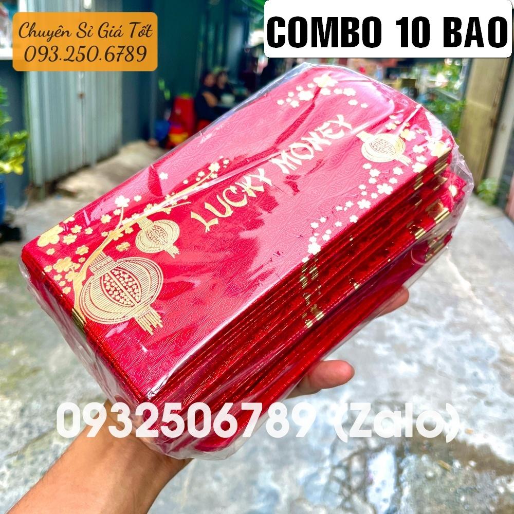 (TÚI 10 BAO) Bao Lì Xì Tết Lucky Money , Hàng Nhập Ngoại, Cực Xịn, Bao Lì Xì Lucky Money - NELI - RƯỚC LỘC XUÂN