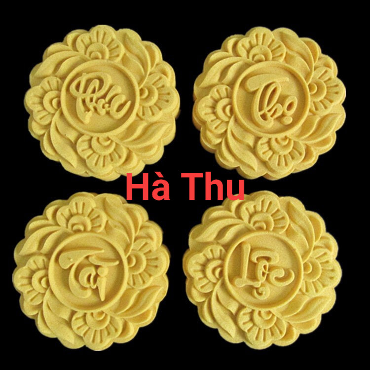 Khuôn làm bánh trung thu lò xo tài phúc lộc thọ 180g