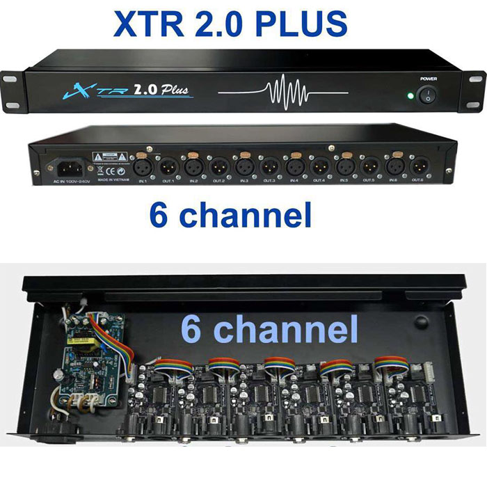 XTR 2.0 Plus 4 channel - Hàng chính hãng