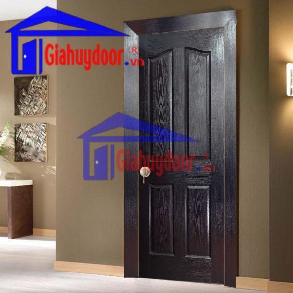 Cửa Gỗ Công Nghiệp HDF HDF.6B-C14 - Cửa Gỗ Nhà Vệ Sinh Hiện Đại Chống Mối Mọt Cong Vênh, Cách Âm Tốt