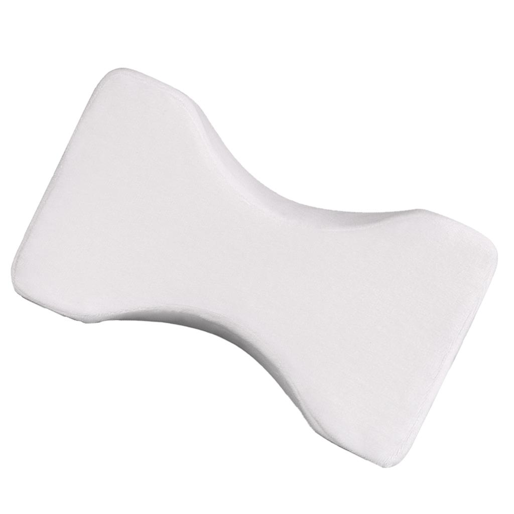 Knee Pillow for Hip, Back, Leg, Knee Pain, Side Sleepers Premium Memory Foam Contour Leg Pillow with Removable Cover