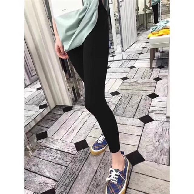 Quần legging gấu siêu co dãn form ôm