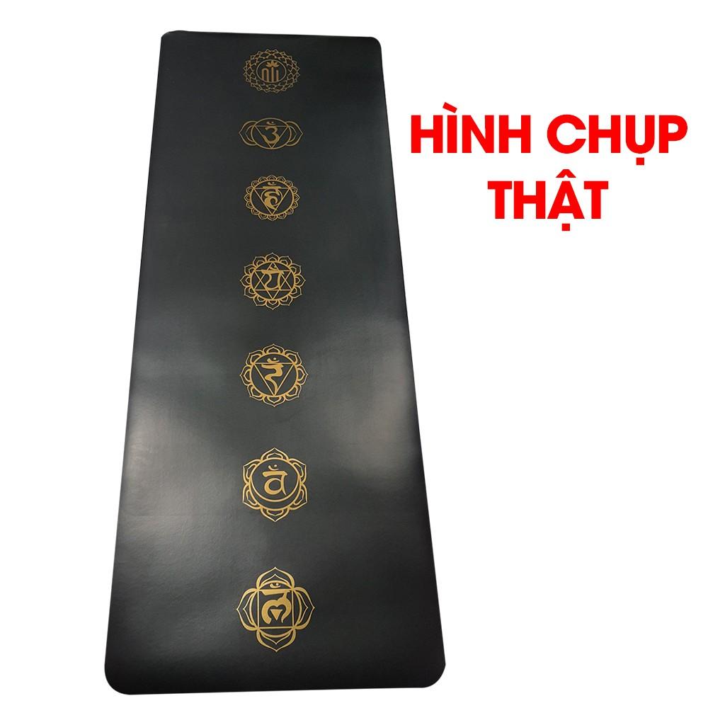 Thảm Tập Yoga NICEGOOD Thảm PU Cao Su Non Cao Cấp Chống Trượt 100% Bám Tốt Không Đau Gối Tập Gym