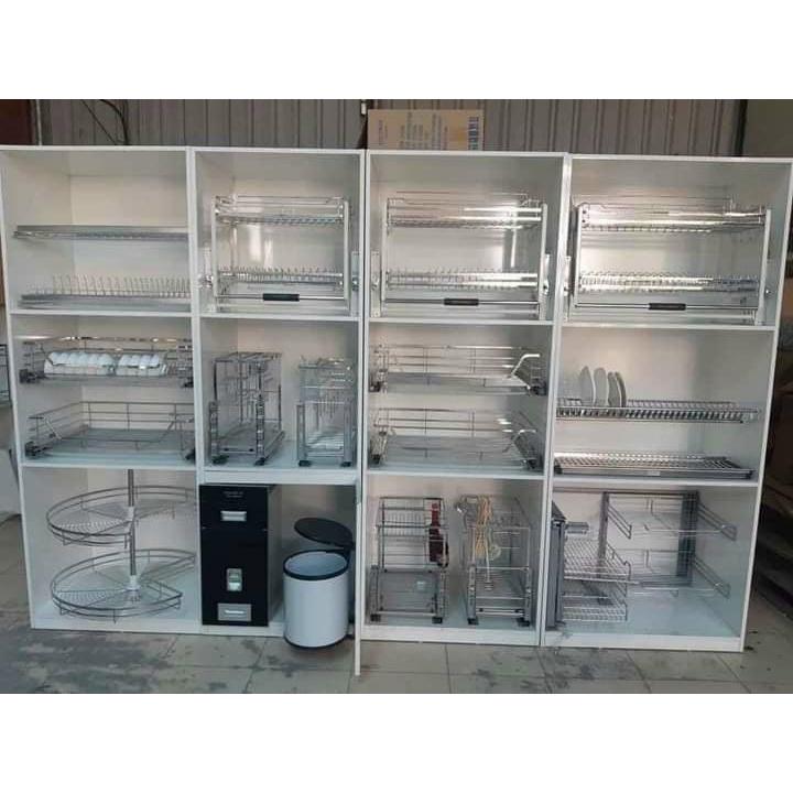 Gía Bát Đĩa Tủ Dưới Inox 304