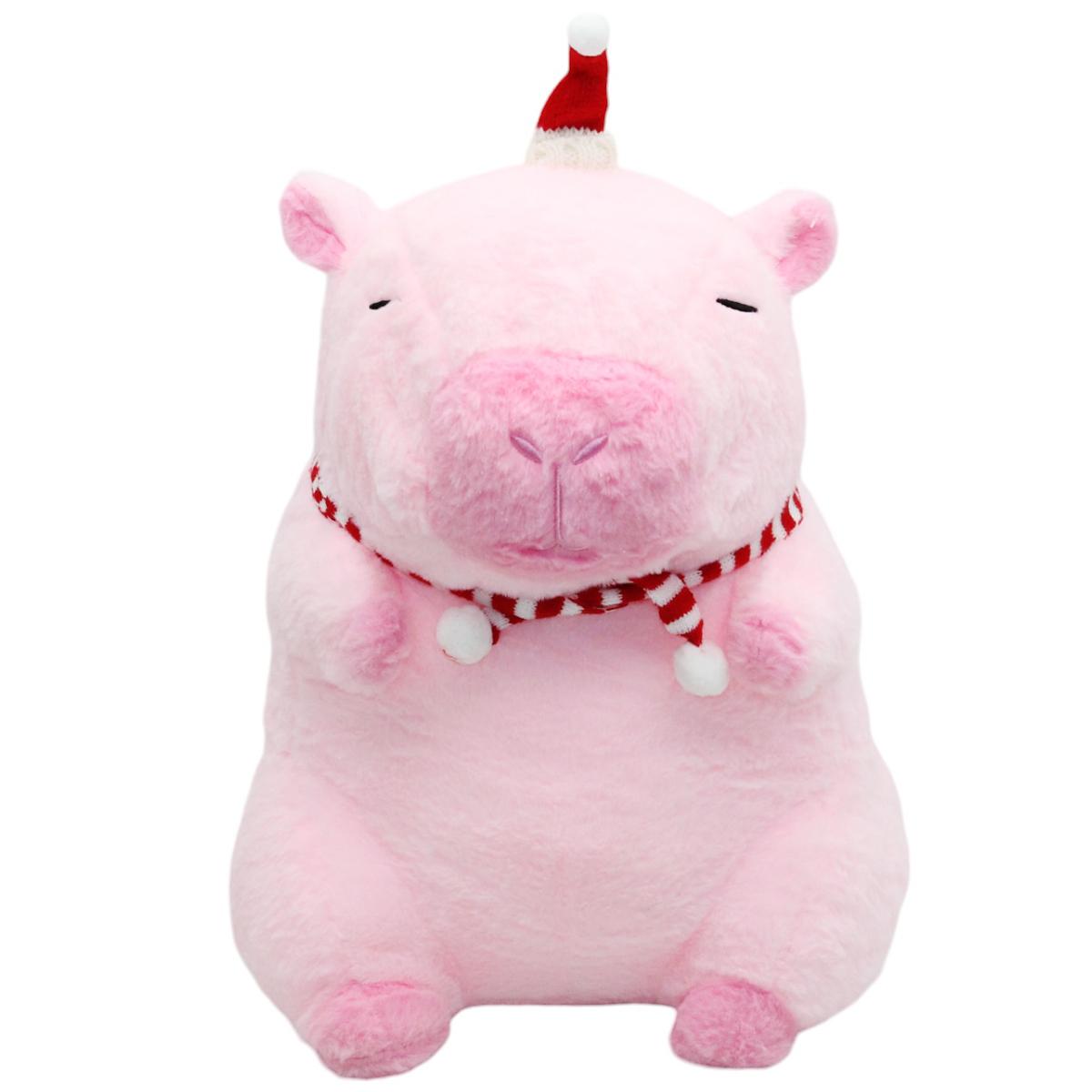 Thú Bông Capybara Noel 35 cm - Nuan Nuan SDST06