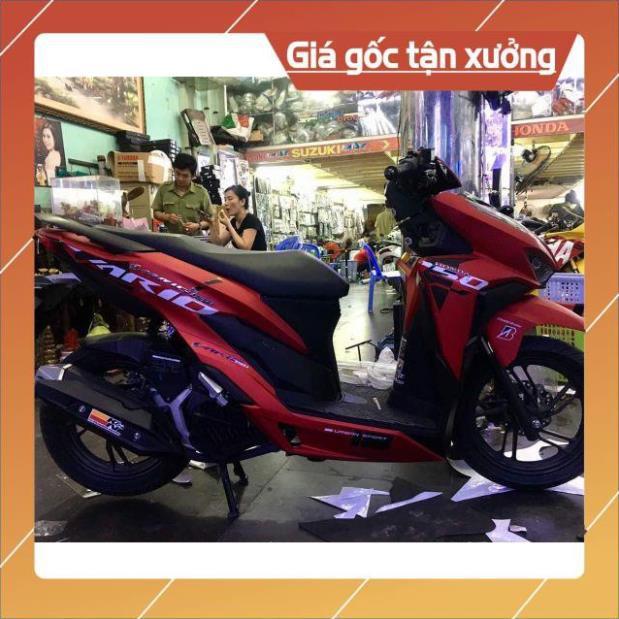 Tem rời Vario 2018 dán xe đỏ nhám