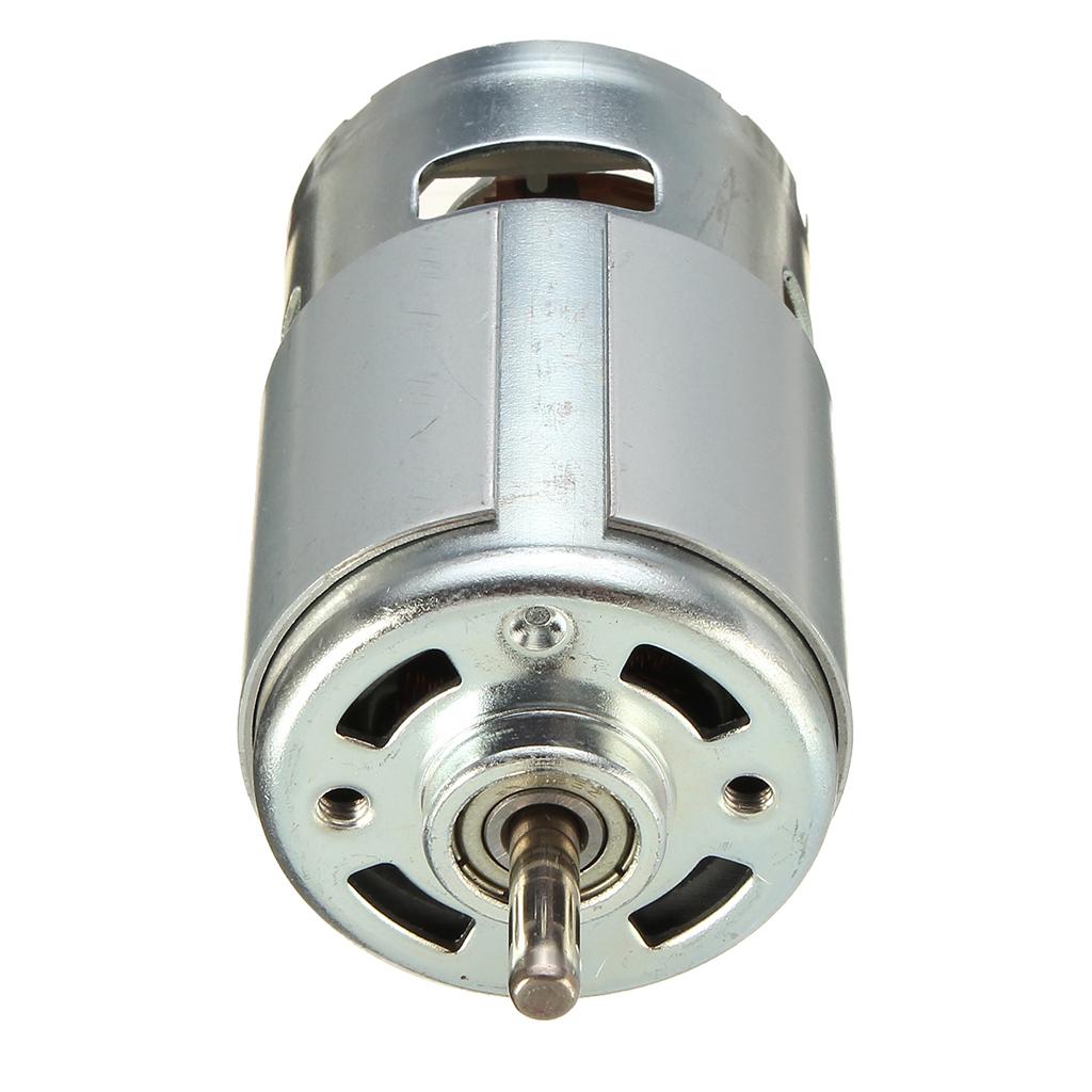 DC12V-36V 0.16A 3500-9000 VÒNG/PHÚT Mô-men Xoắn Cao Kim Loại Mini Tắt Tiếng Bàn Chải Động Cơ DC DIY
