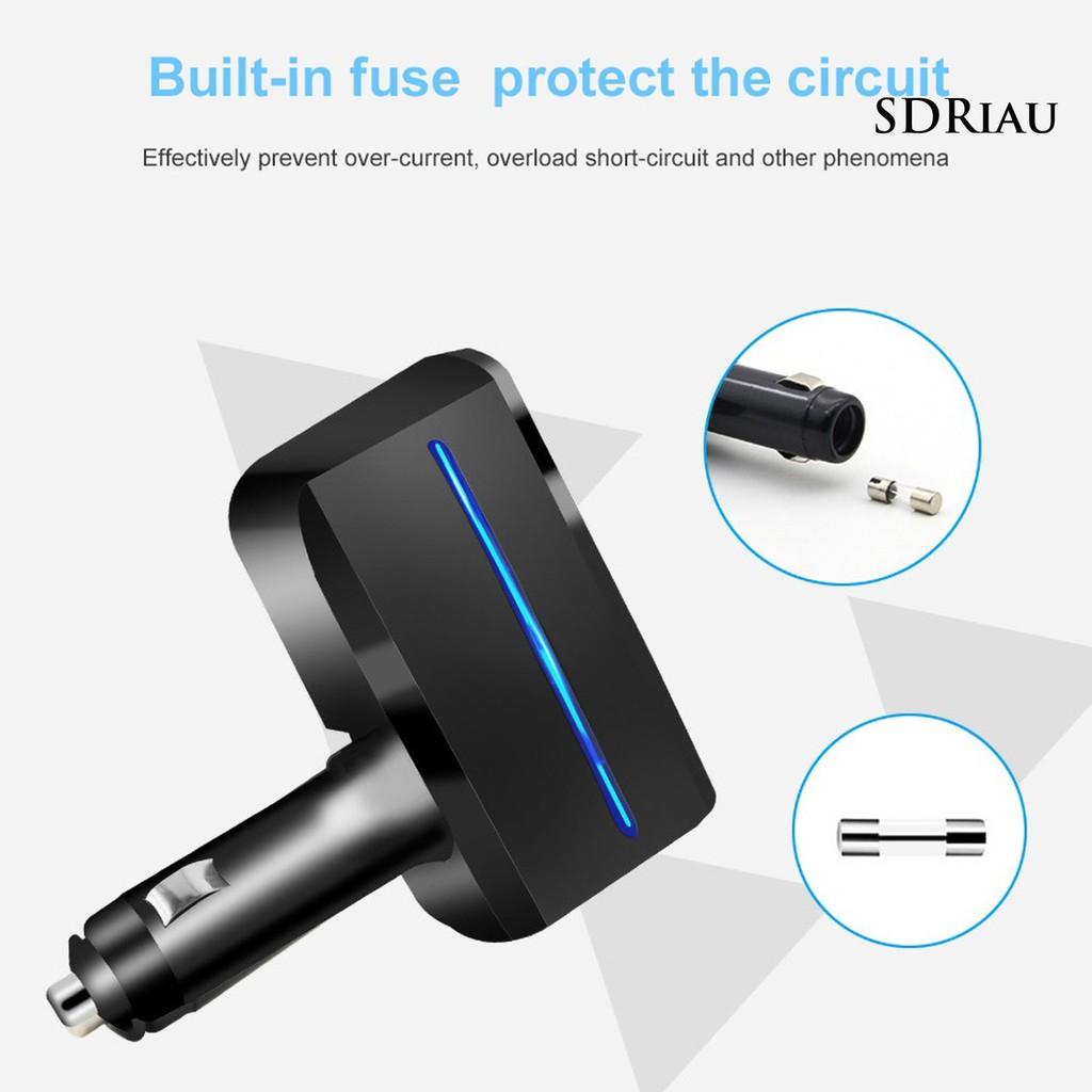 Tẩu Sạc 2 Cổng Usb Cho Xe Hơi