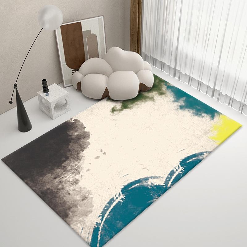 Mực phòng khách phòng ngủ thảm khâu sofa chăn đơn giản văn phòng nhà đầu giường thảm