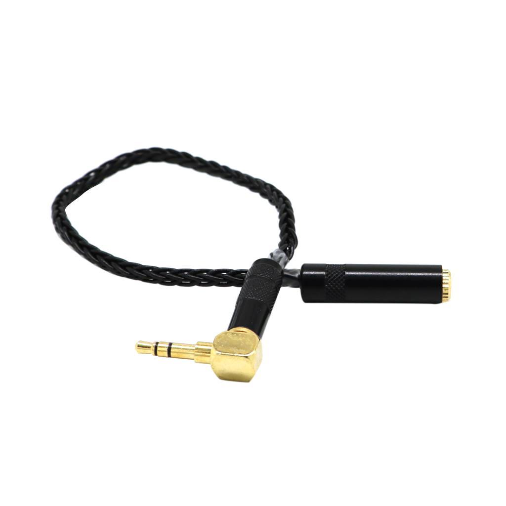 20 cm elbow 3.5 mm male to female stereo extension