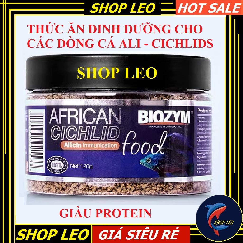 Thức ăn cá ali cao cấp BIOZYM- Cám chuyên dụng cho cá ali - thức ăn các dòng cá Cichlids