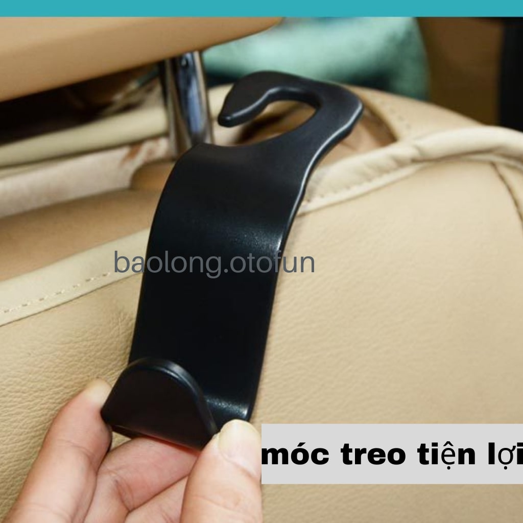 Móc treo đồ xe ô tô chữ S tiện dụng gắn sau ghế,Móc treo đồ ô tô nhỏ gọn gắn sau ghế xe hơi, Móc treo đồ chữ S đơn giản
