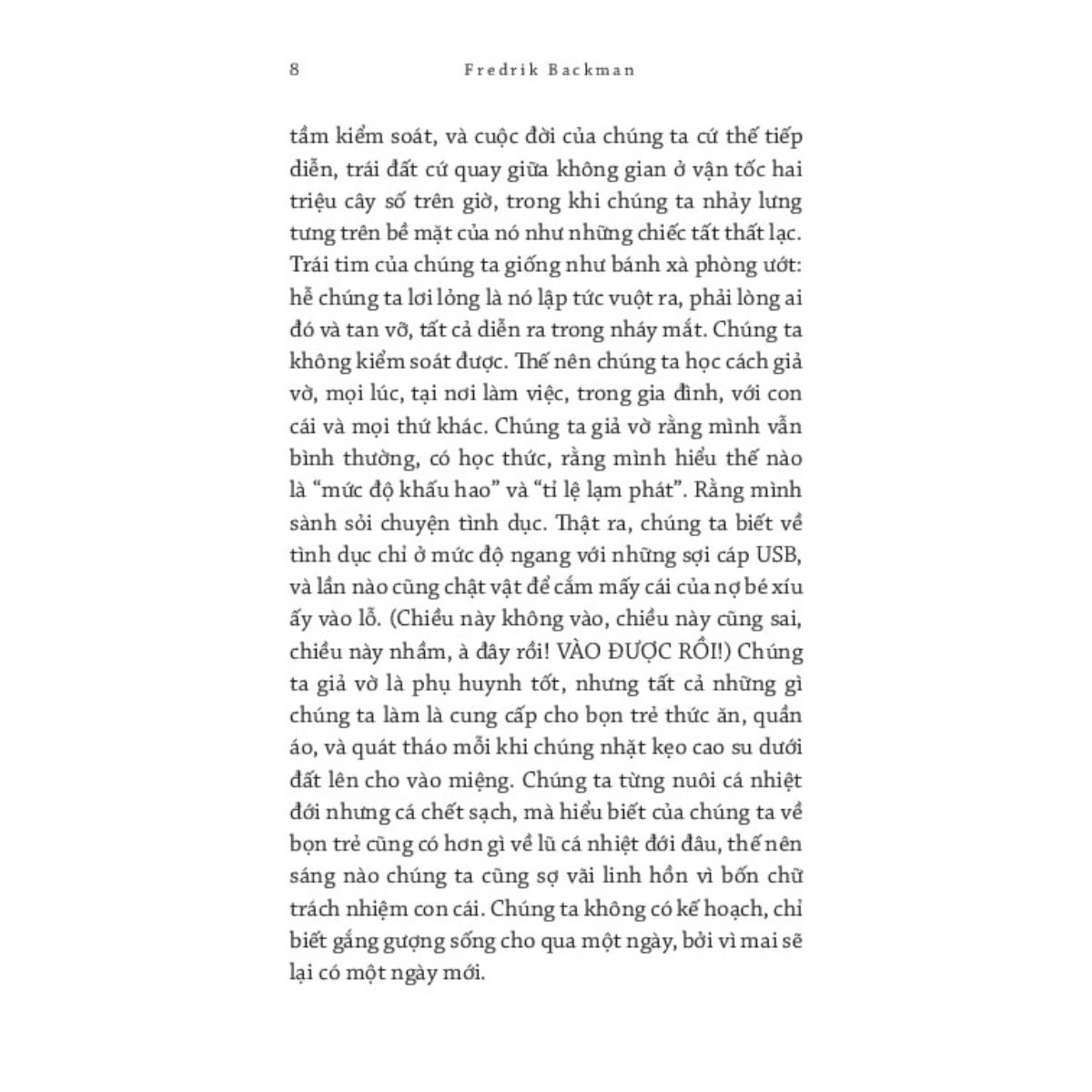 Những Kẻ Âu Lo - Fredrik Backman , trẻ