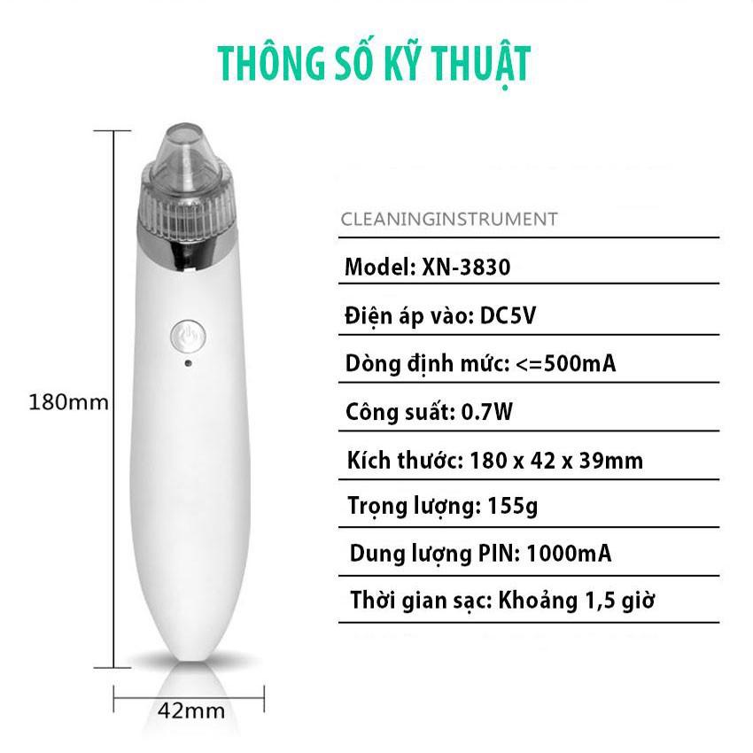 Máy Hút Mụn Cầm Tay Mini Công Nghệ Hàn Quốc. 1 Đổi 1 Trong 7 Ngày