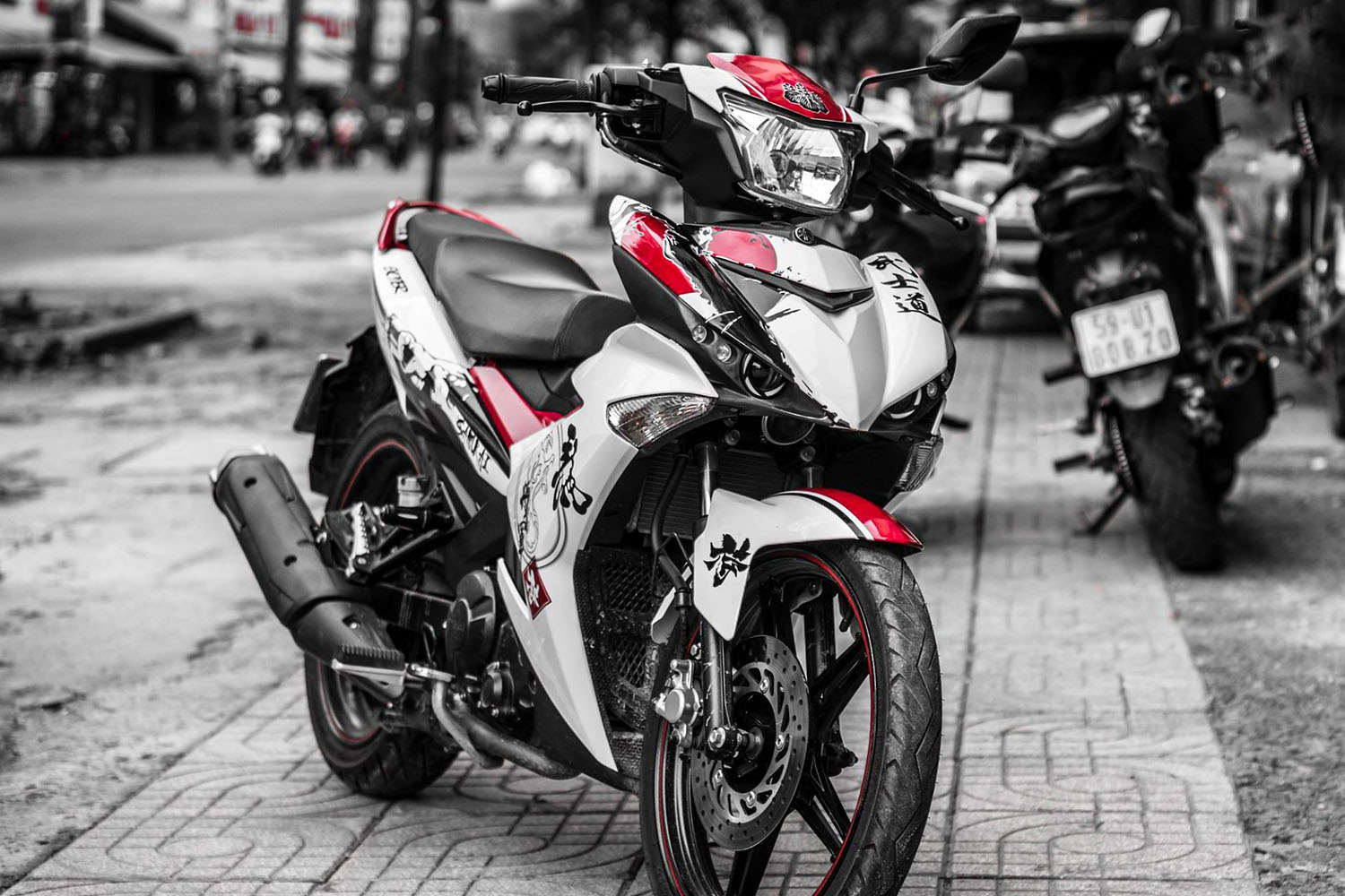 Tem trùm Exciter 150 Samurai Sword