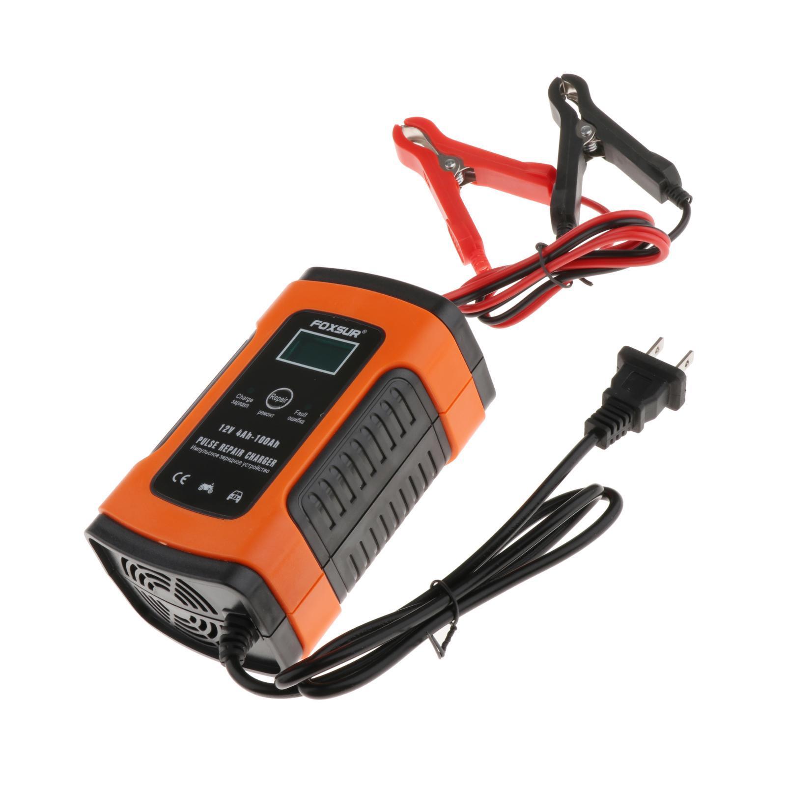 Full Automatic Car Battery 12V 5A DC Amp Power Charging Pulse Repair Charger