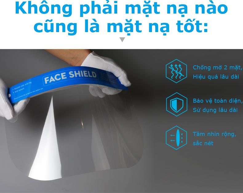 MẶT NẠ CHỐNG GIỌT BẮN - FACE SHIELD