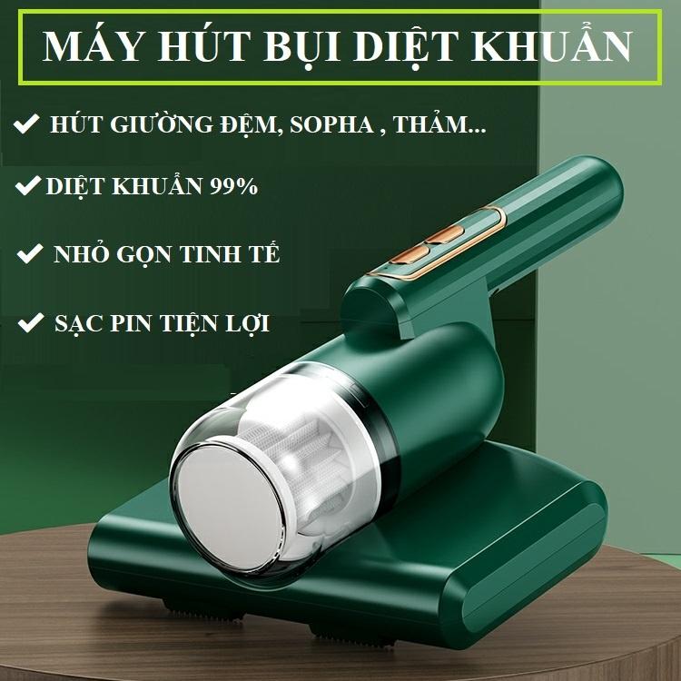 Máy Hút Bụi Chăn Ga Giường Đệm Sopha Có Tia UV Diệt Khuẩn Hút Sạch Mọi Bụi Mịn