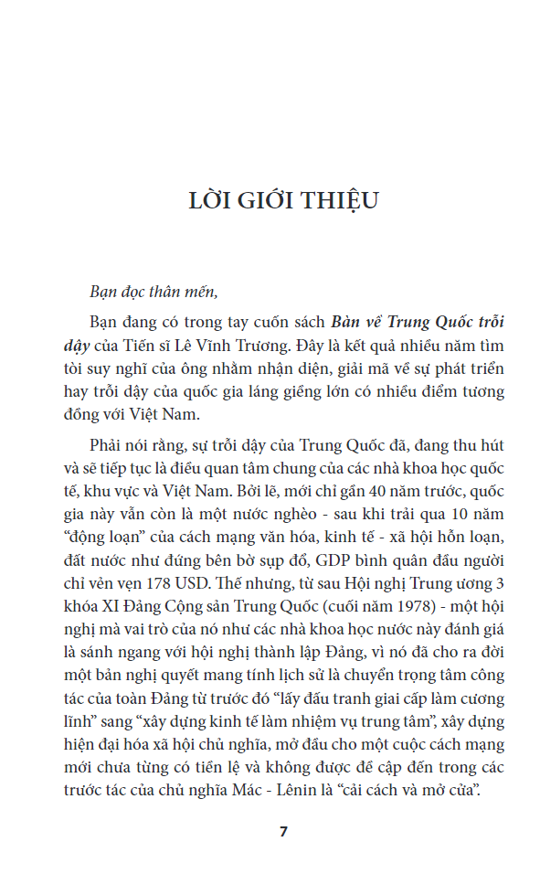 Bàn Về Trung Quốc Trỗi Dậy (Tái Bản 2019)