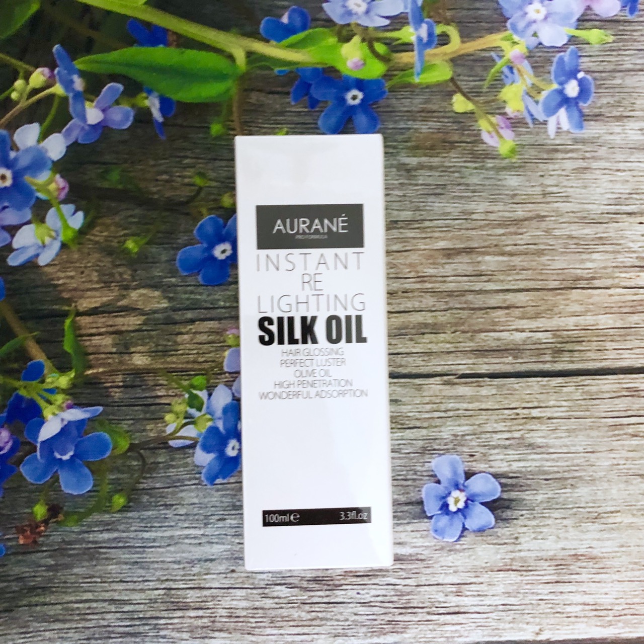 Serum tinh dầu bóng tóc Olive Instant Re Lighting Silk Oil Aurane 100ml